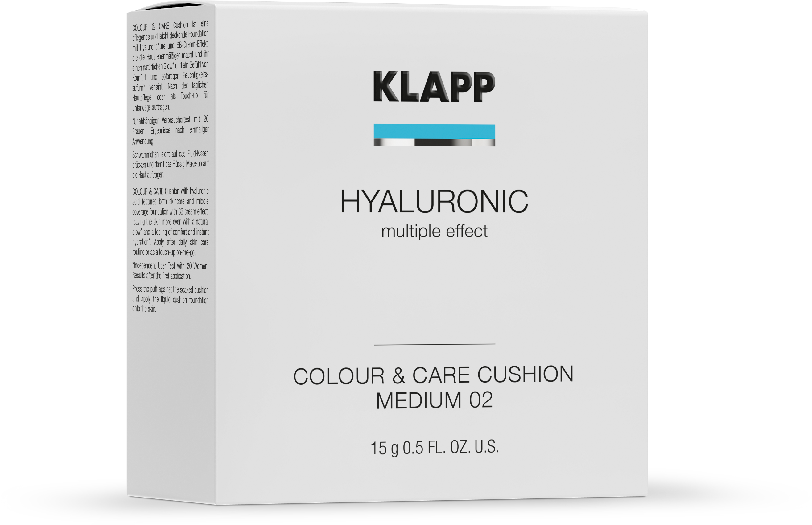 Klapp Hyaluronic colour&care cushion