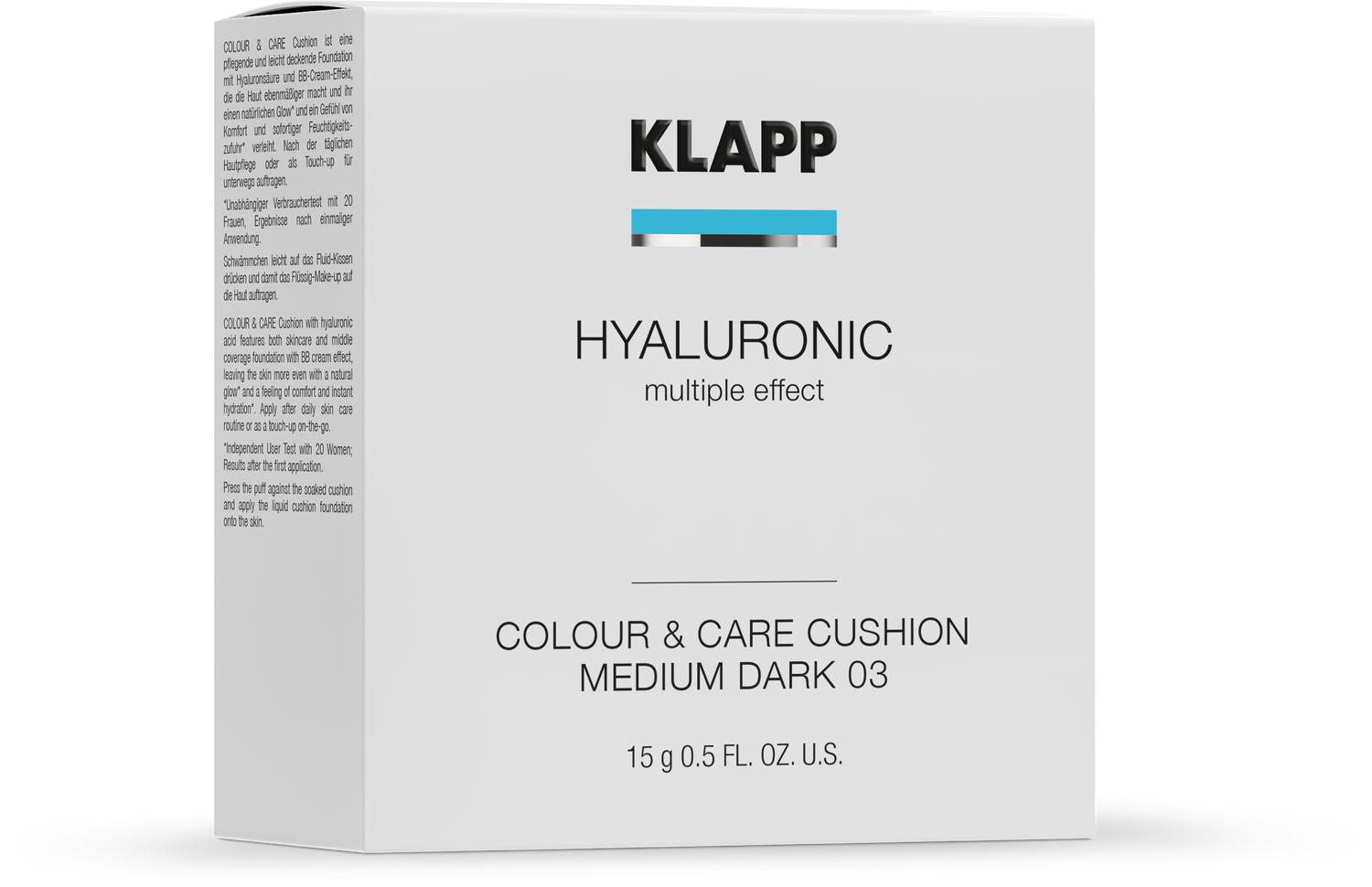 Klapp Hyaluronic colour&amp;care cushion