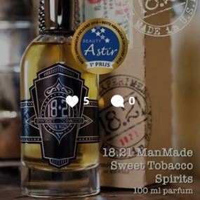 18.21 Man Made Sweet Tobacco Spirits 100 ml