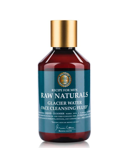 RECIPE FOR MEN RAW NATURALS GLACIER WATER FACE CLEANSING FLUID