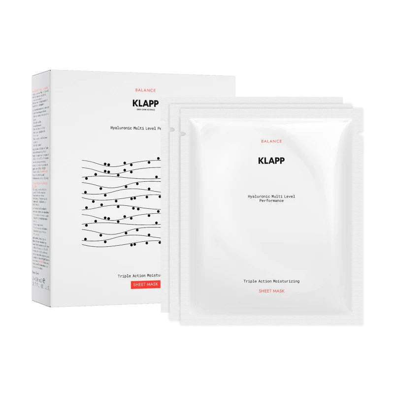 Klapp Balance - Triple Action Moisturizing Sheet Mask